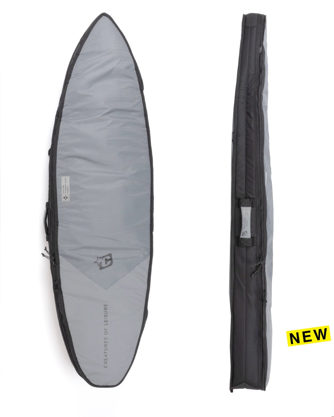 Shortboard Double | Titanium Black