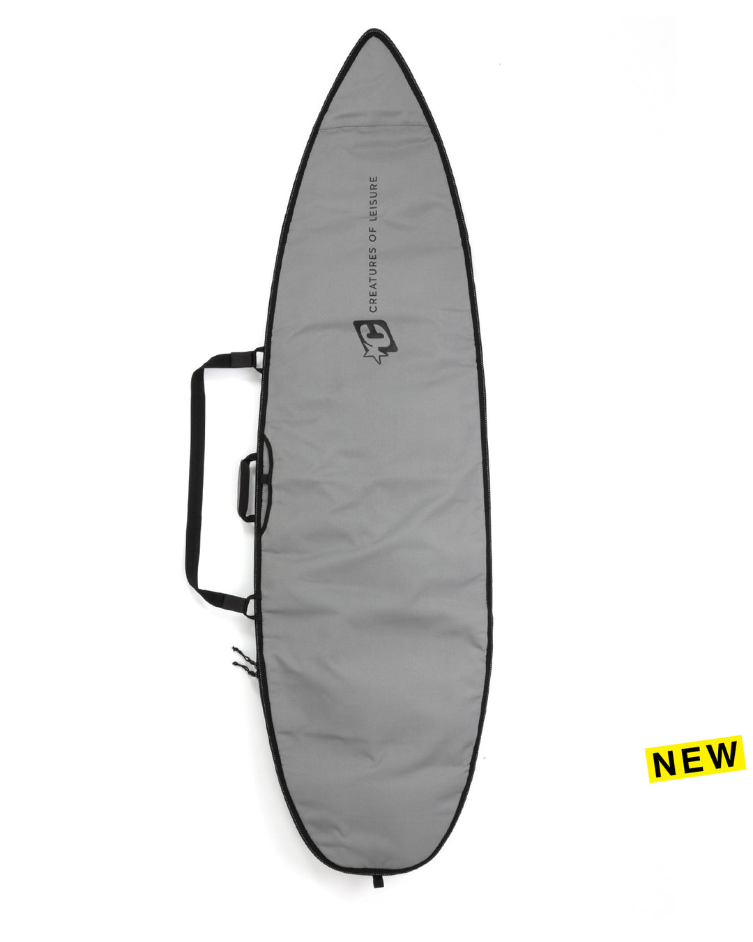 Shortboard Icon | Silver Black