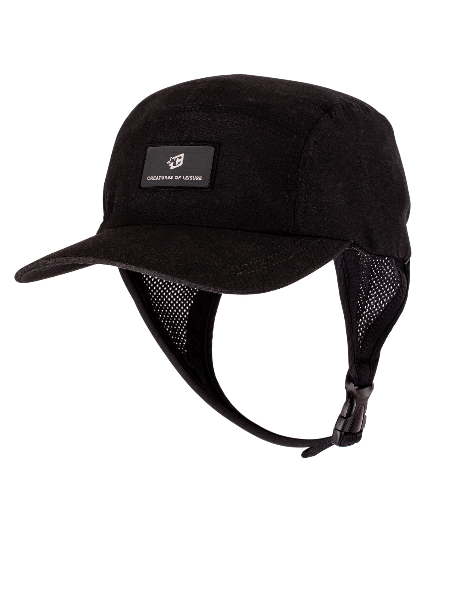 Surf Cap : Black – Creatures of Leisure USA