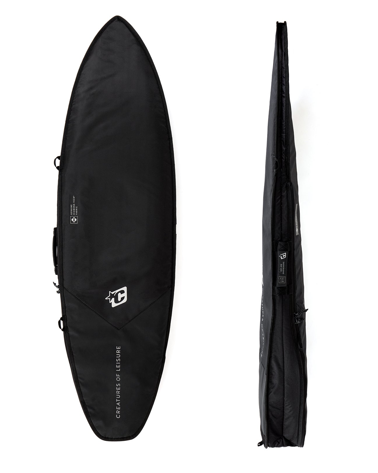 creatures of leisure 6'0 サーフボードケース Shortboard Day Use : Black Silver - 7'6 – Creatures of Leisure USA