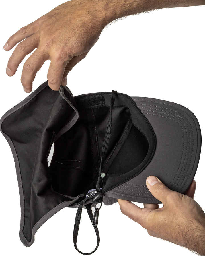 Reliance Surf Cap: Detachable Flap