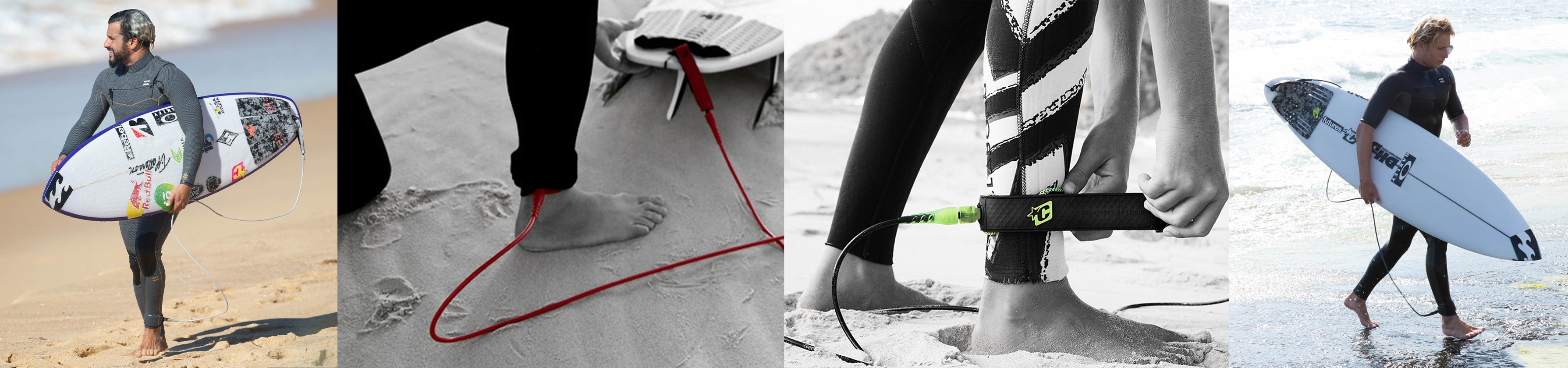 image collage of surfing pictures