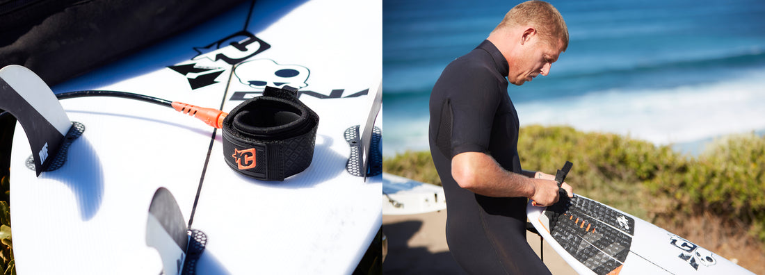 Image collage of board traction