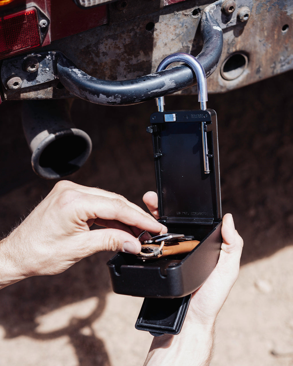 Stash Lock Large : Black - Lrg