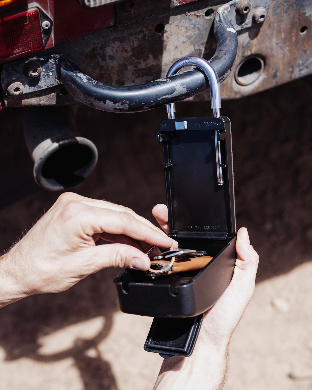 Stash Lock Large : Black - Lrg