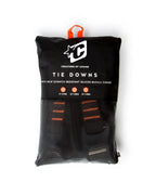 Tie Down Straps : Black Orange - 9'0