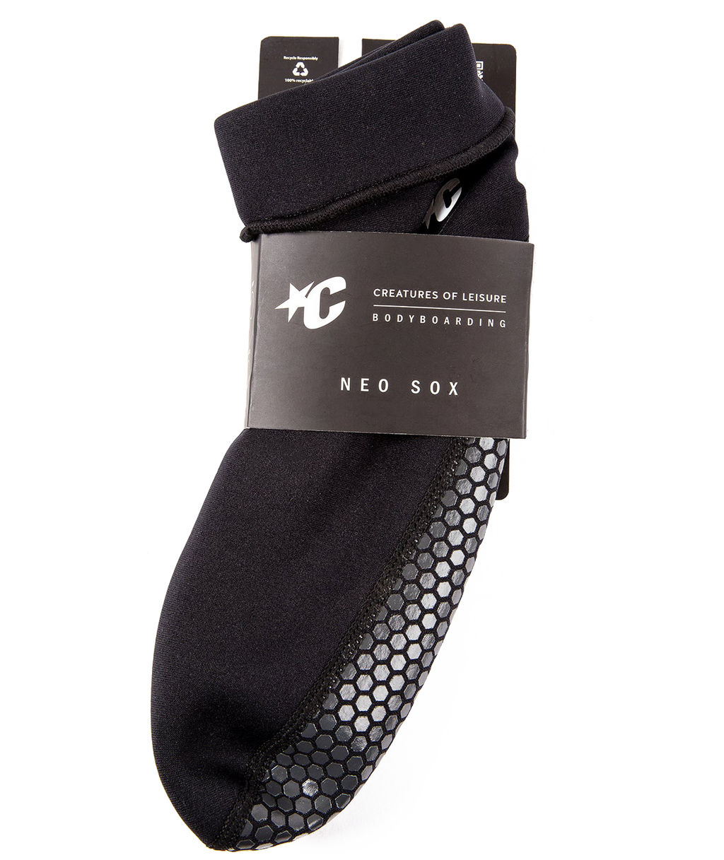 Neo Fin Sox - Hi Cut : Black - Sml