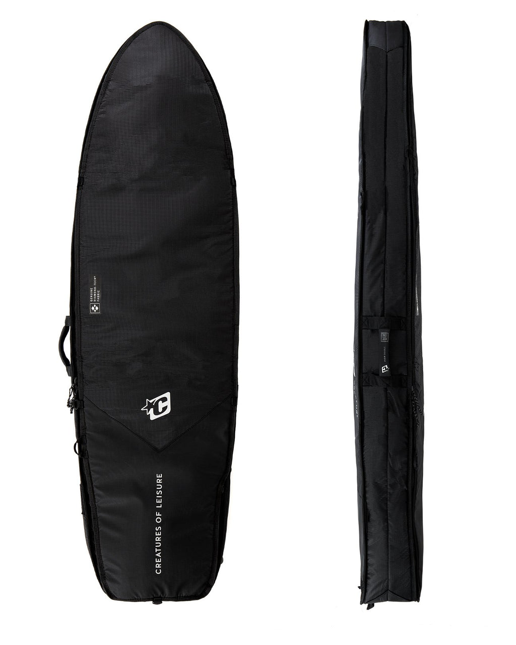 Fish Double : Black Silver - 5'10