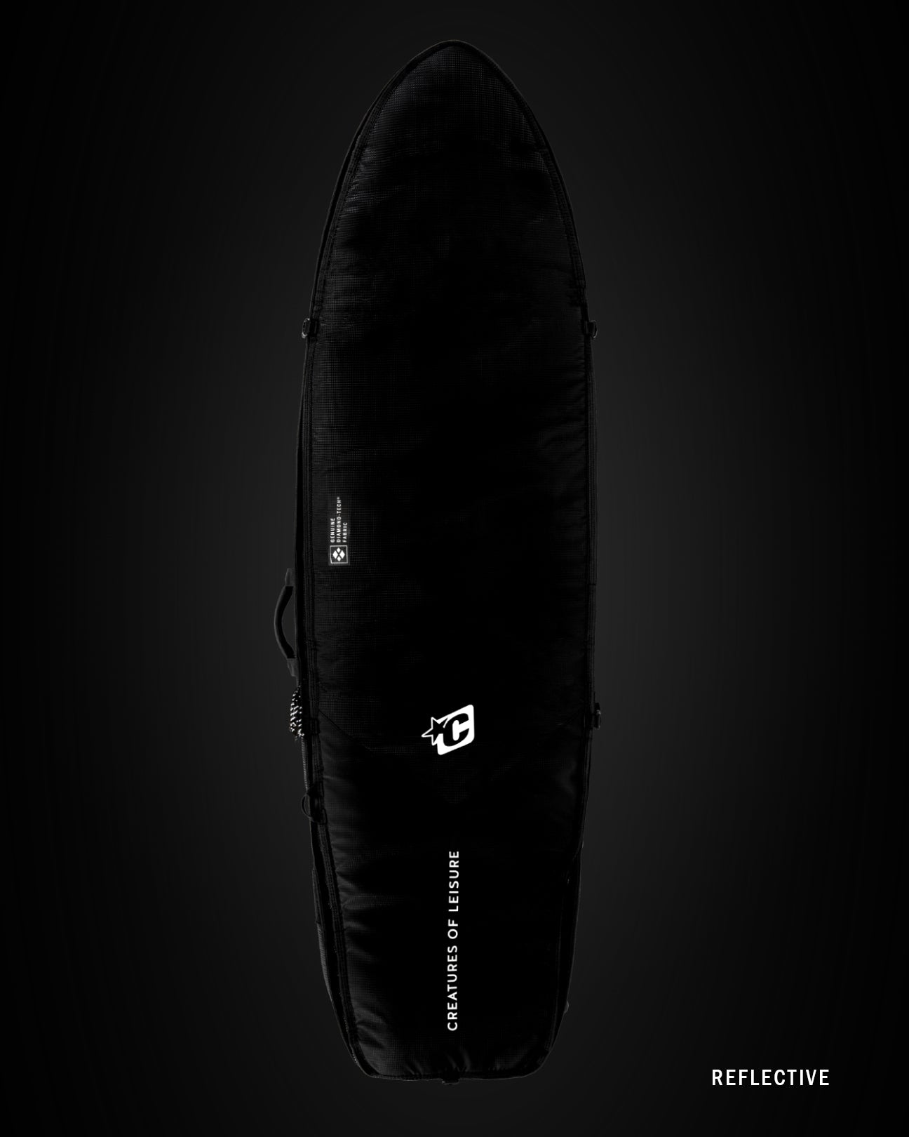 Fish Double : Black Silver - 5'10