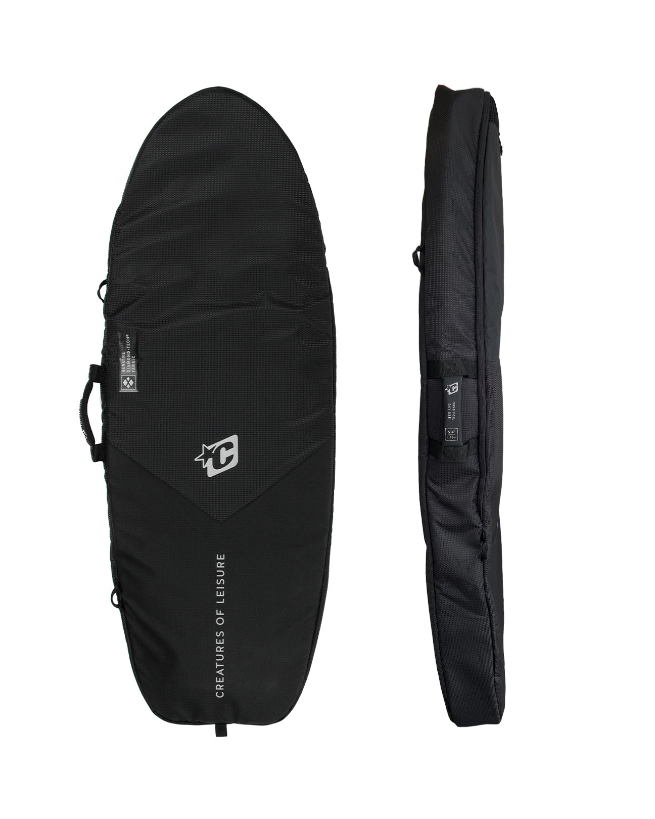 Foil Day Use : Black Silver - 5'2