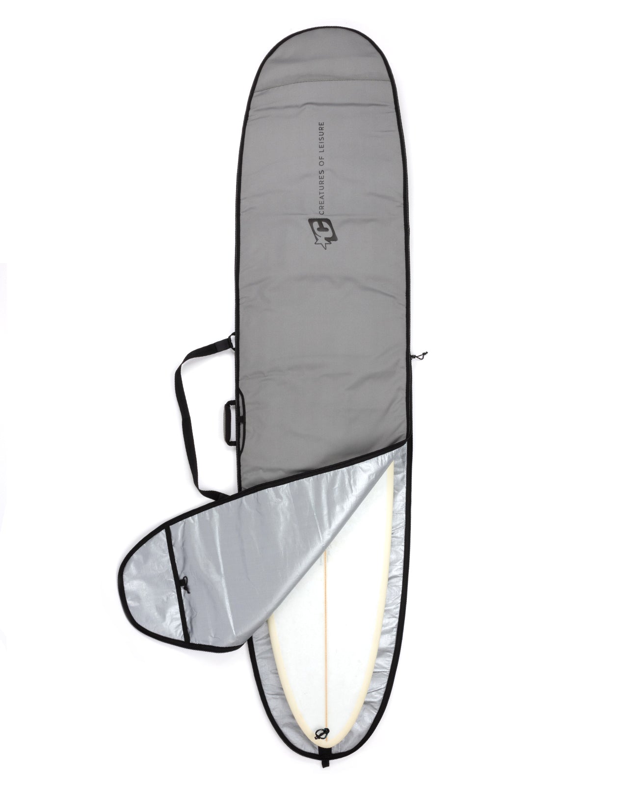 Longboard Icon : Black Silver - 9'6 – Creatures of Leisure USA