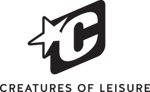 Creatures of Leisure logo black