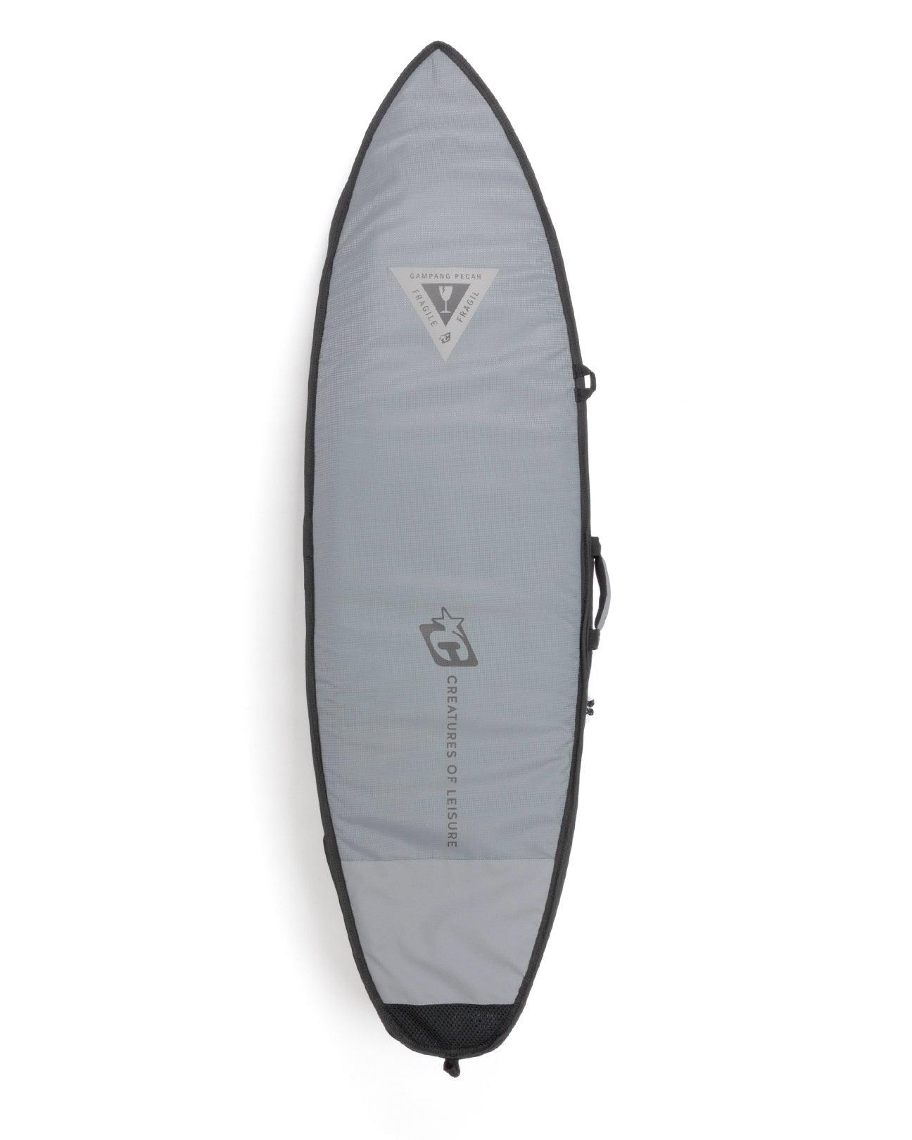 Shortboard Double Titanium : Titanium Black - 6'7 – Creatures of