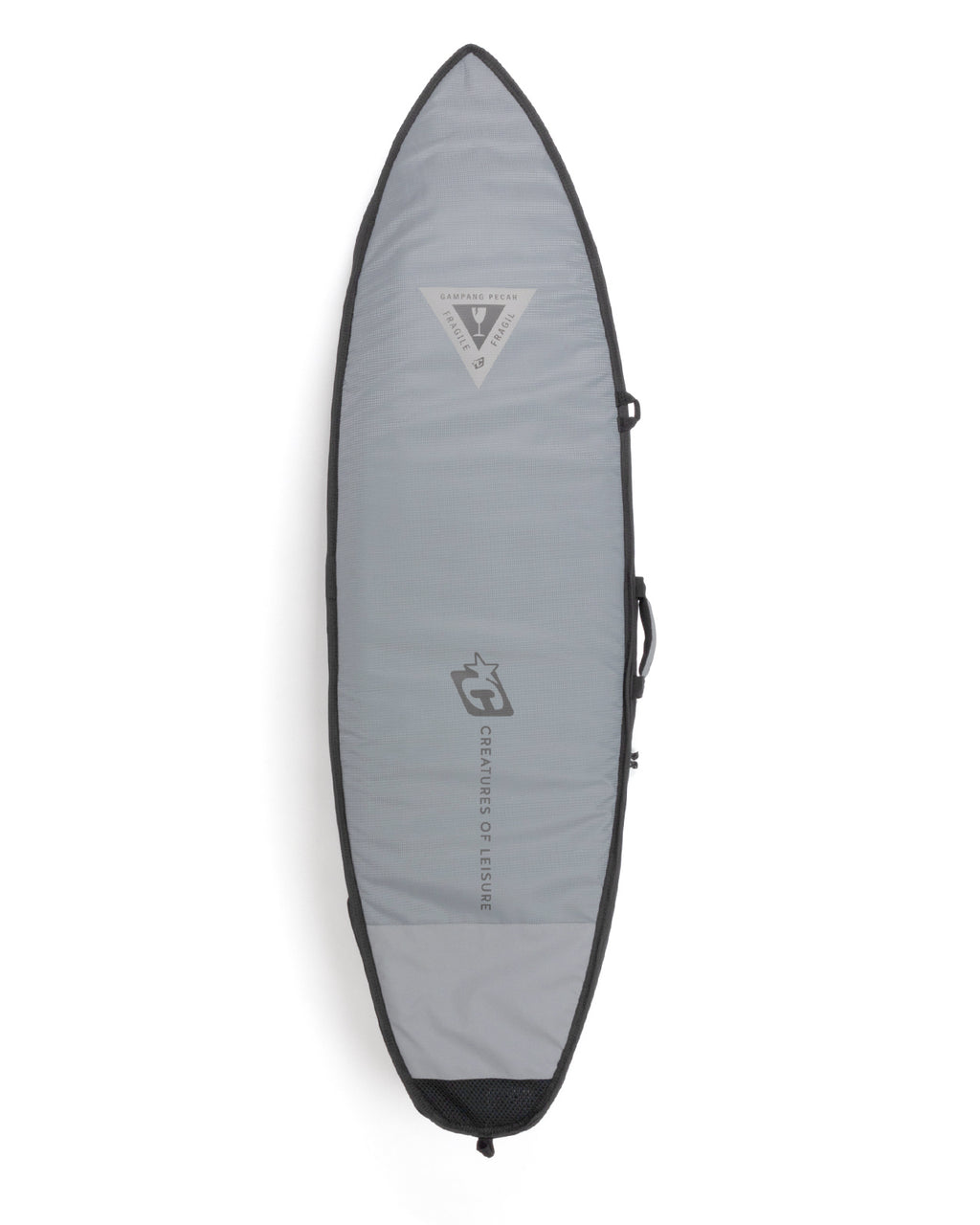 Shortboard Double Titanium : Titanium Black - 6'3