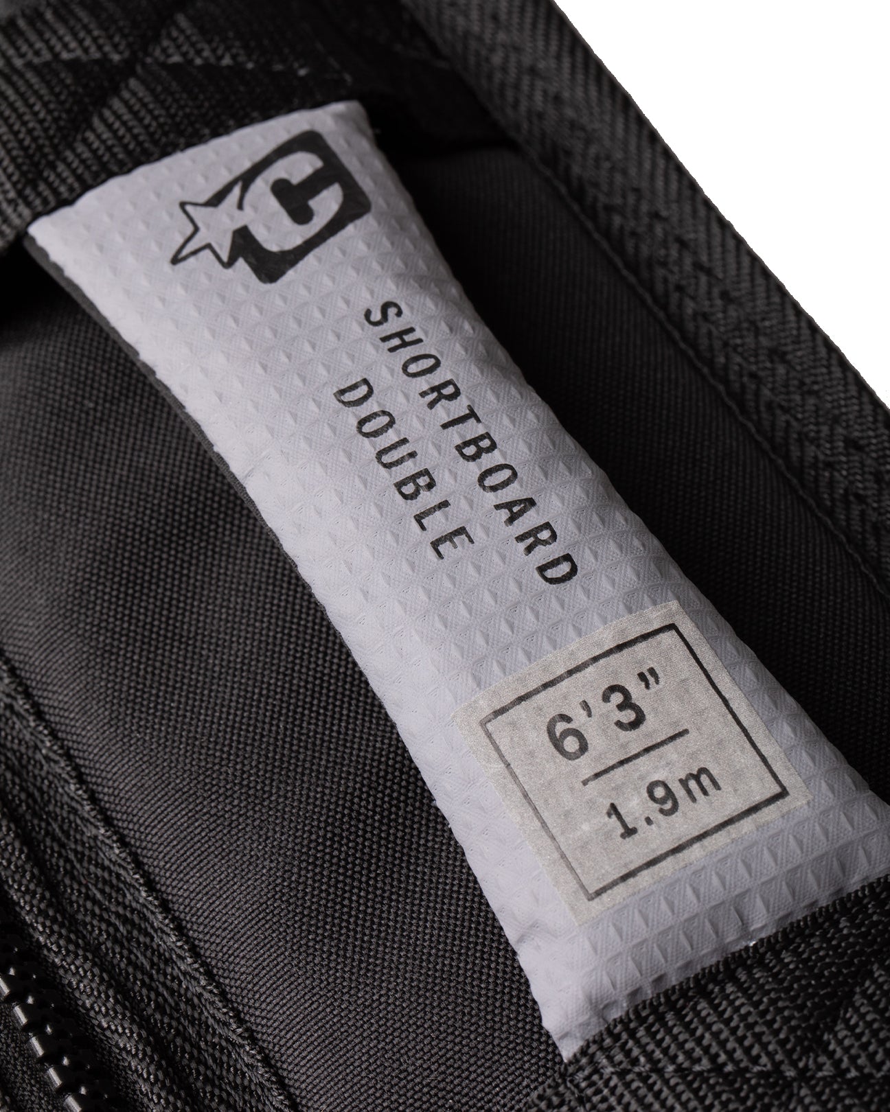 Shortboard Double Titanium : Titanium Black - 6'3