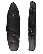 Shortboard Triple Wheely : Black Silver - 6'7
