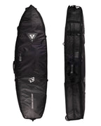 Shortboard Quad Wheely : Black Silver - 6'7