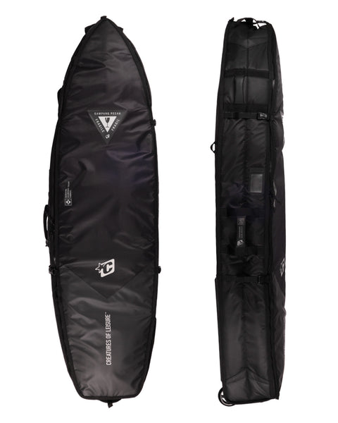 Shortboard Quad Wheely : Black Silver - 6'3 – Creatures of Leisure USA