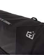 Shortboard Quad Wheely : Black Silver - 6'7