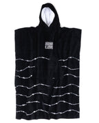 Barbwire Adult Poncho : Black Barbwire - Osfm