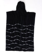 Barbwire Adult Poncho : Black Barbwire - Osfm