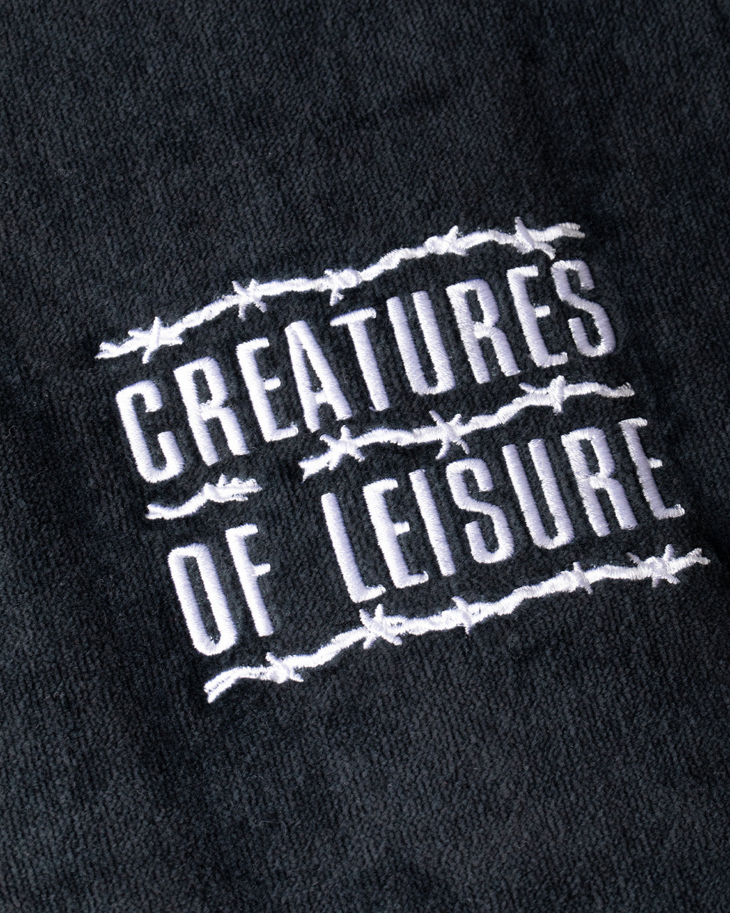 Barbwire Adult Poncho : Black Barbwire - Osfm