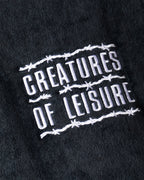 Barbwire Adult Poncho : Black Barbwire - Osfm