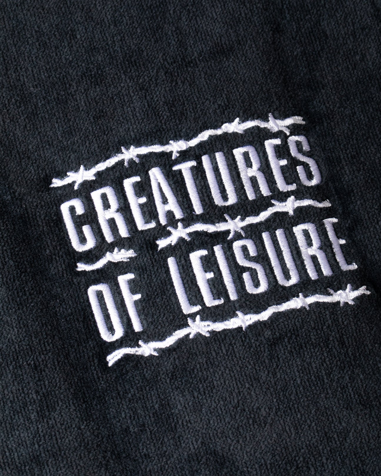 Barbwire Adult Poncho : Black Barbwire - Osfm