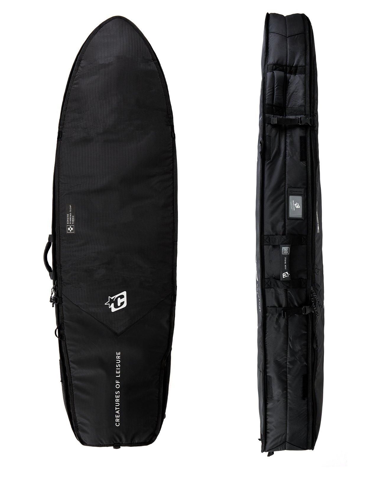 Fish Triple : Black Silver - 6'3