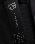 Fish Triple : Black Silver - 6'7