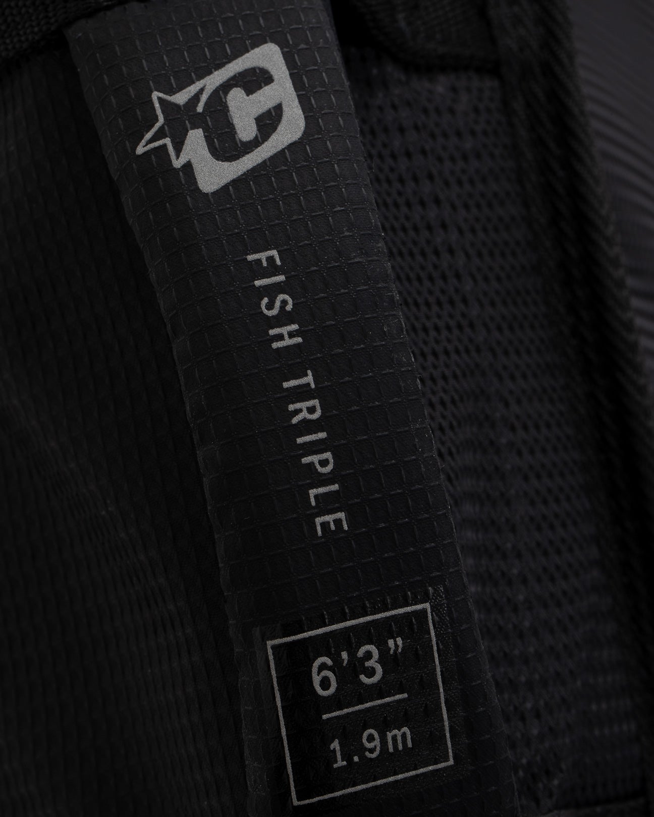 Fish Triple : Black Silver - 6'7