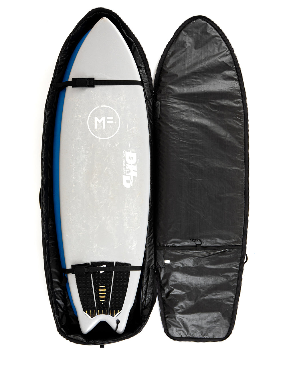 Fish Triple : Black Silver - 6'7