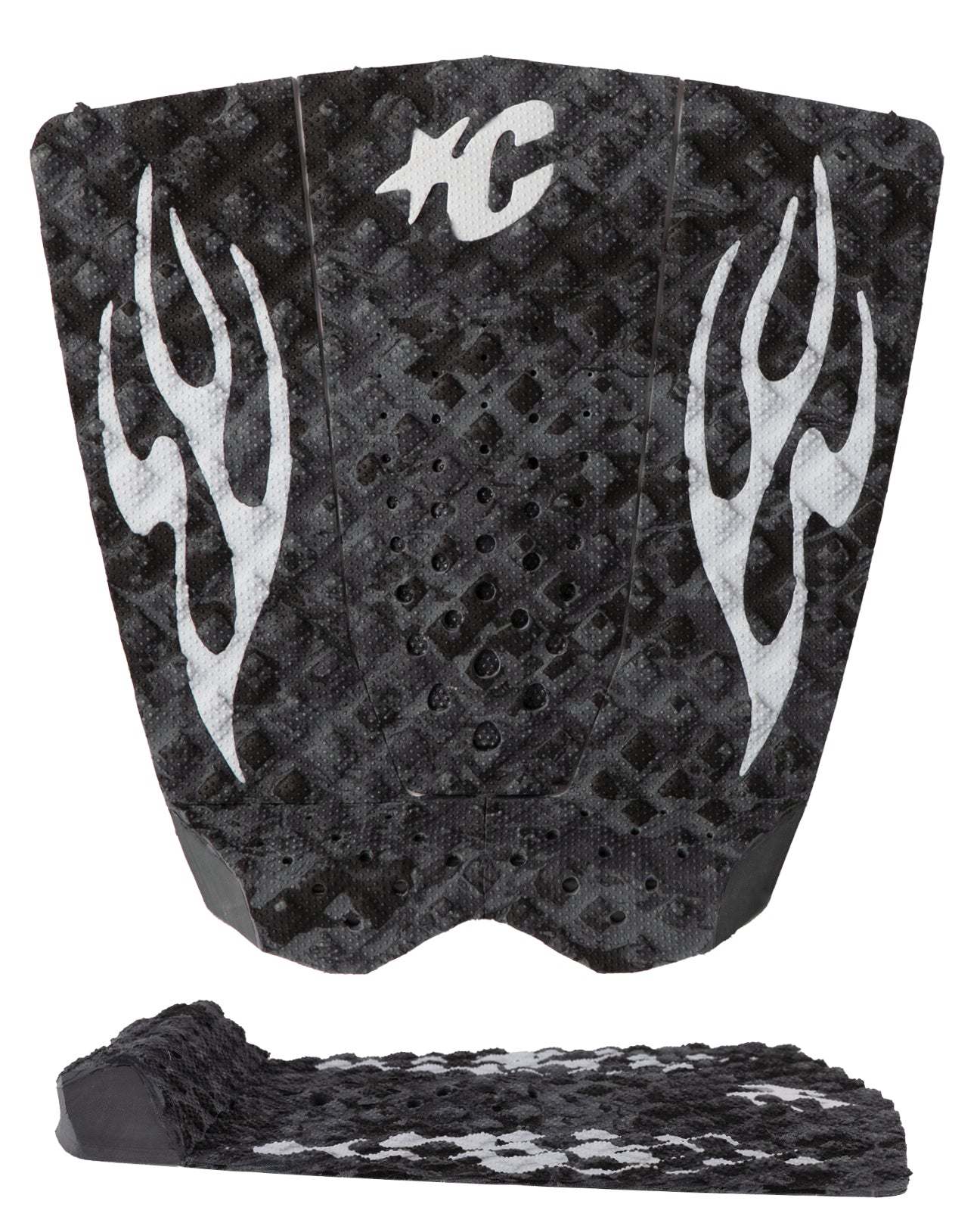 Griffin Colapinto Signature : Charcoal Swirl Platinum Flames - 3 Pce