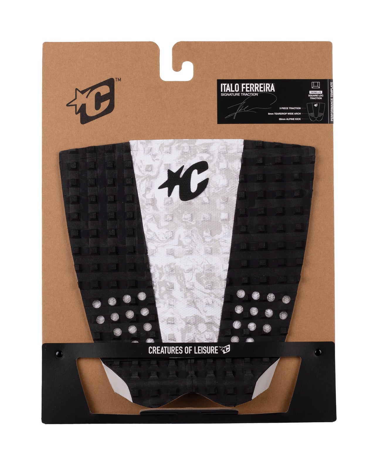 Italo Ferreira Signature : Black Bone Swirl - 3 Pce