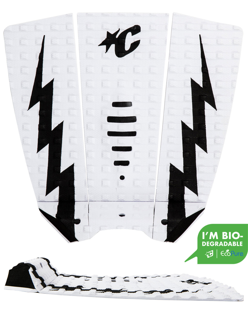 Mick Eugene Fanning Signature : White Black - 3 Pce