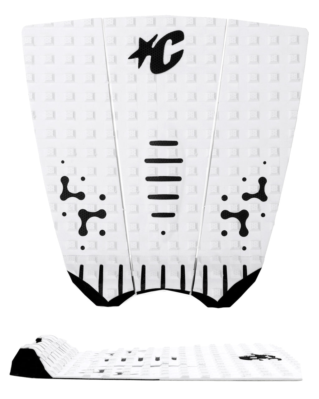 Mick Fanning Signature : White Black - 3 Pce