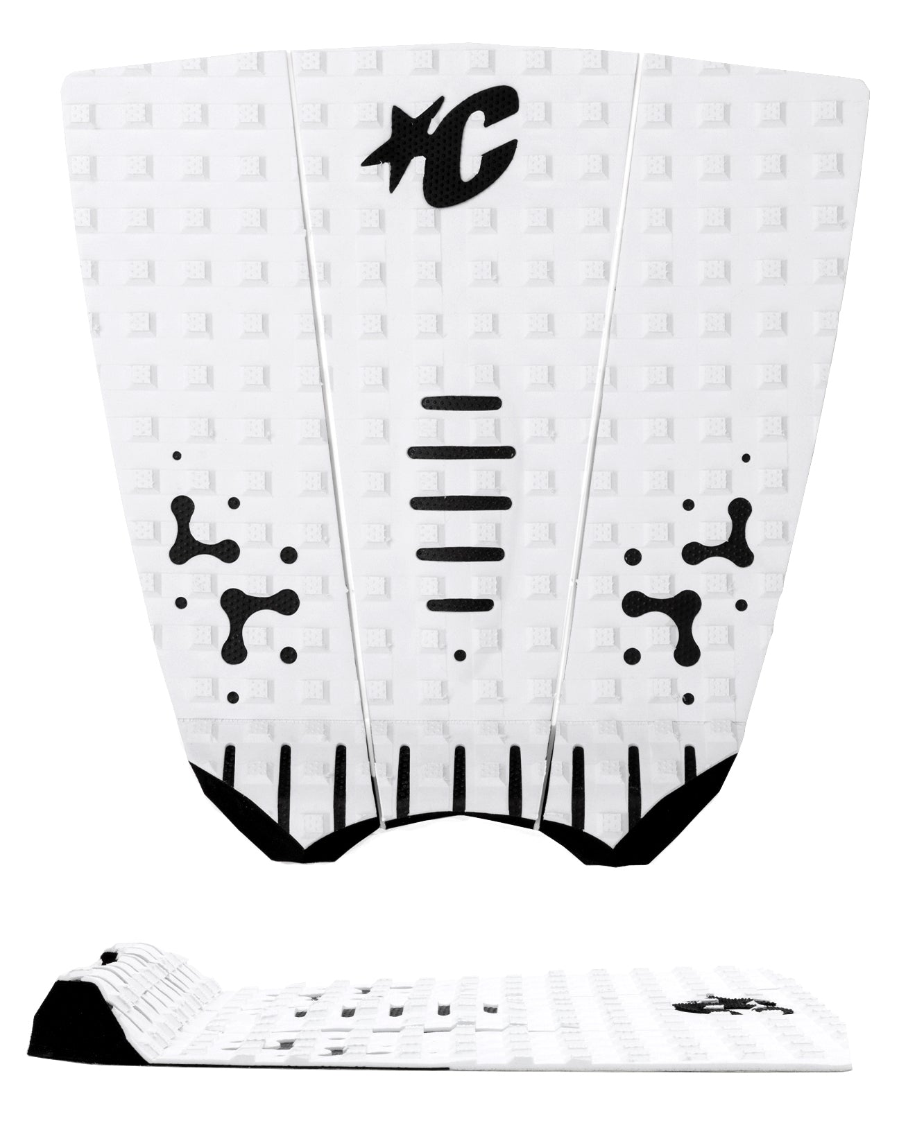 Mick Fanning Signature : White Black - 3 Pce
