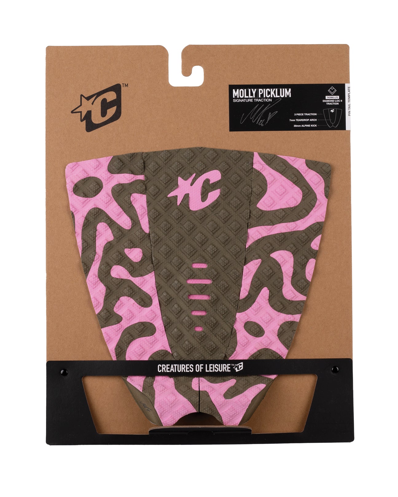 Molly Picklum Signature Pin : Dark Army Guava - 3 Pce