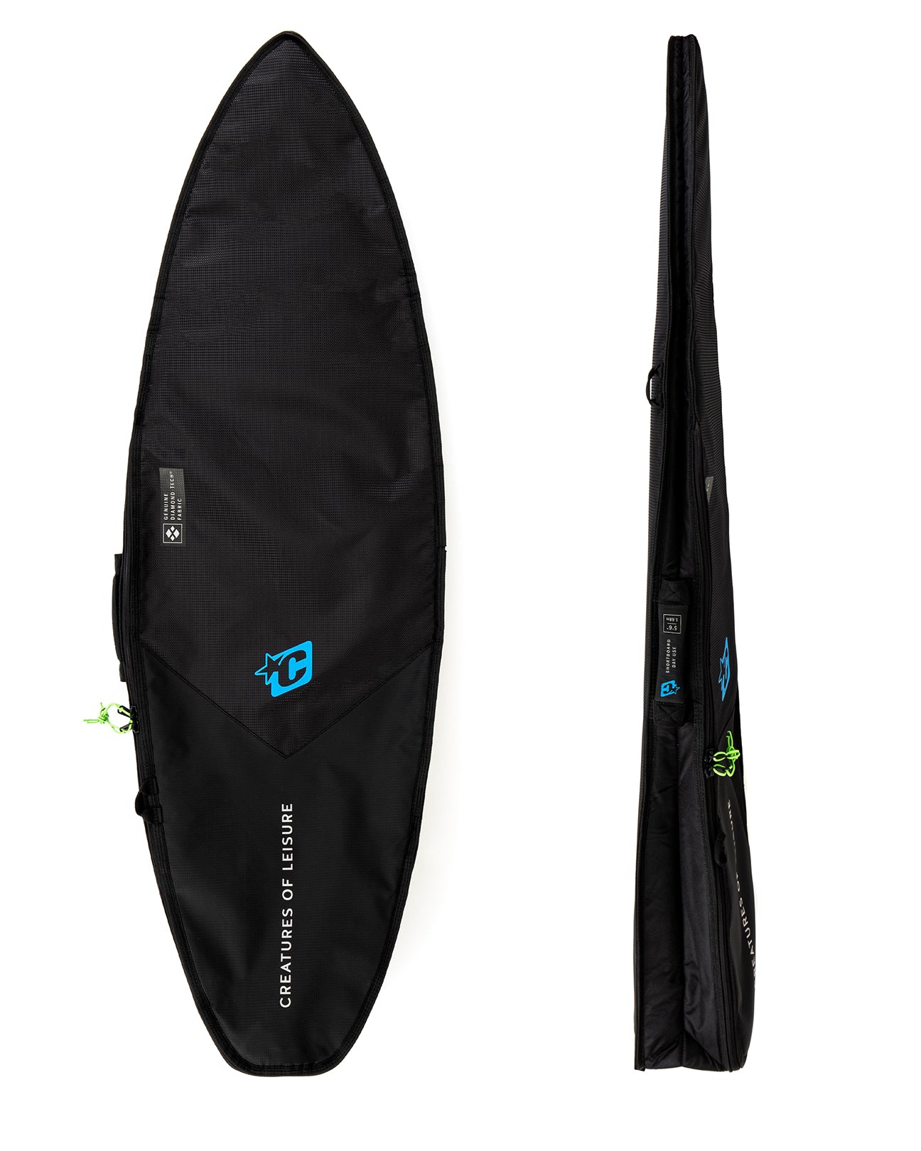 Grom Day Use : Black Cyan - 5'6