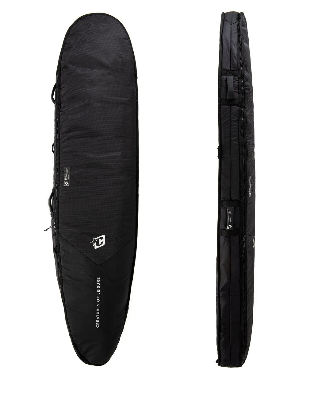 Longboard Double : Black Silver - 8'0