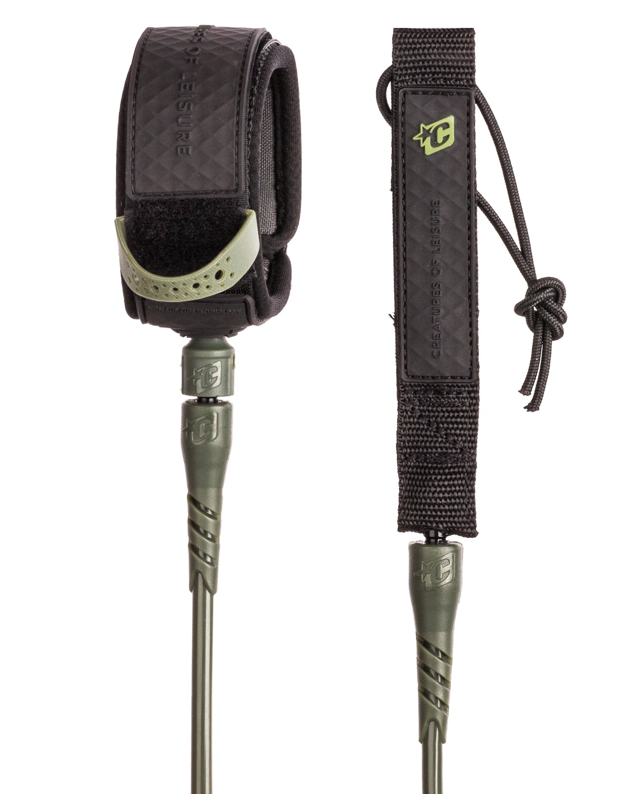 Pro 6 Surf Leash Designed for Medium Sized Waves – Creatures