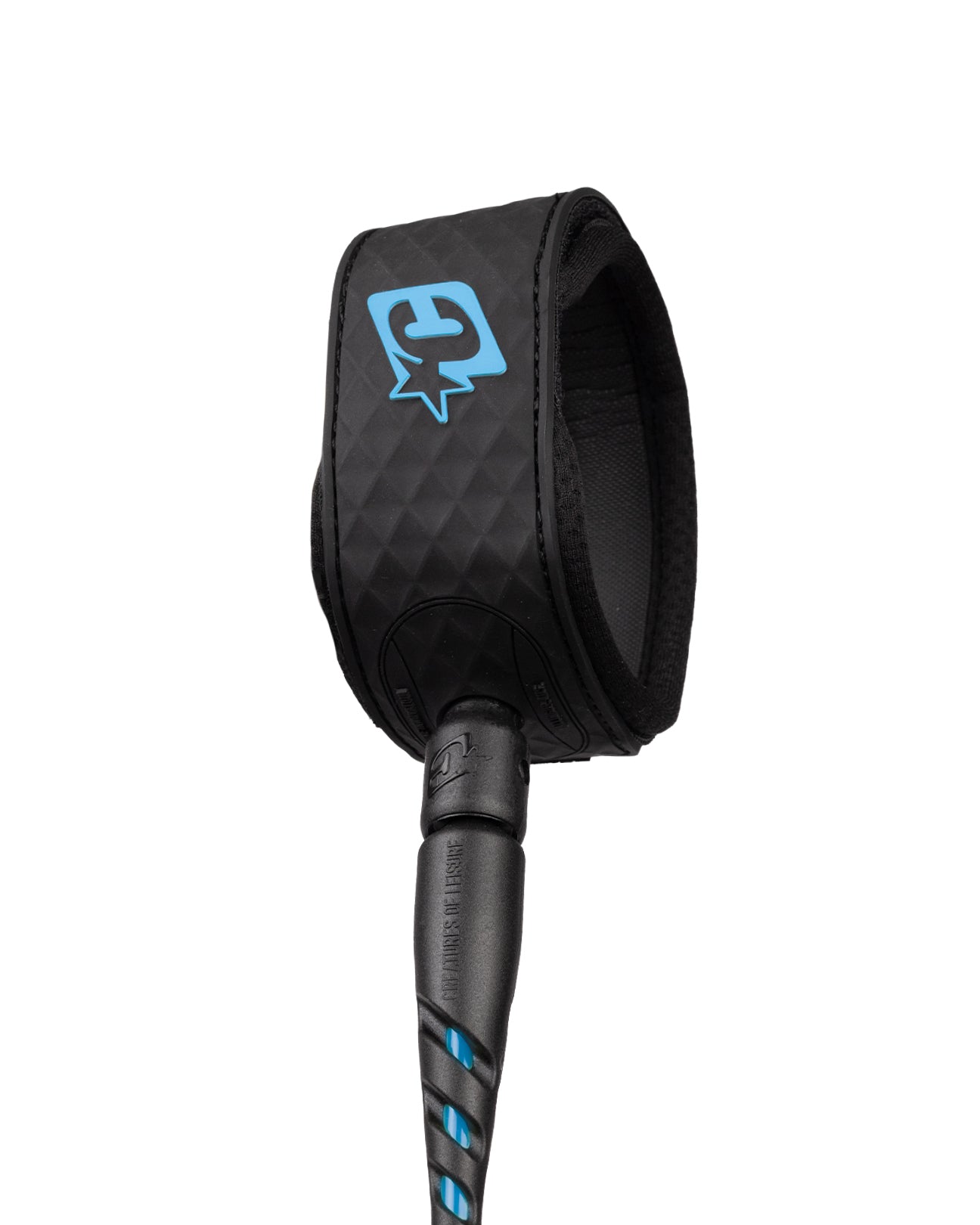 Reliance 2.0 Lite Duty 5 : Cyan Twist Black - 5 Ft