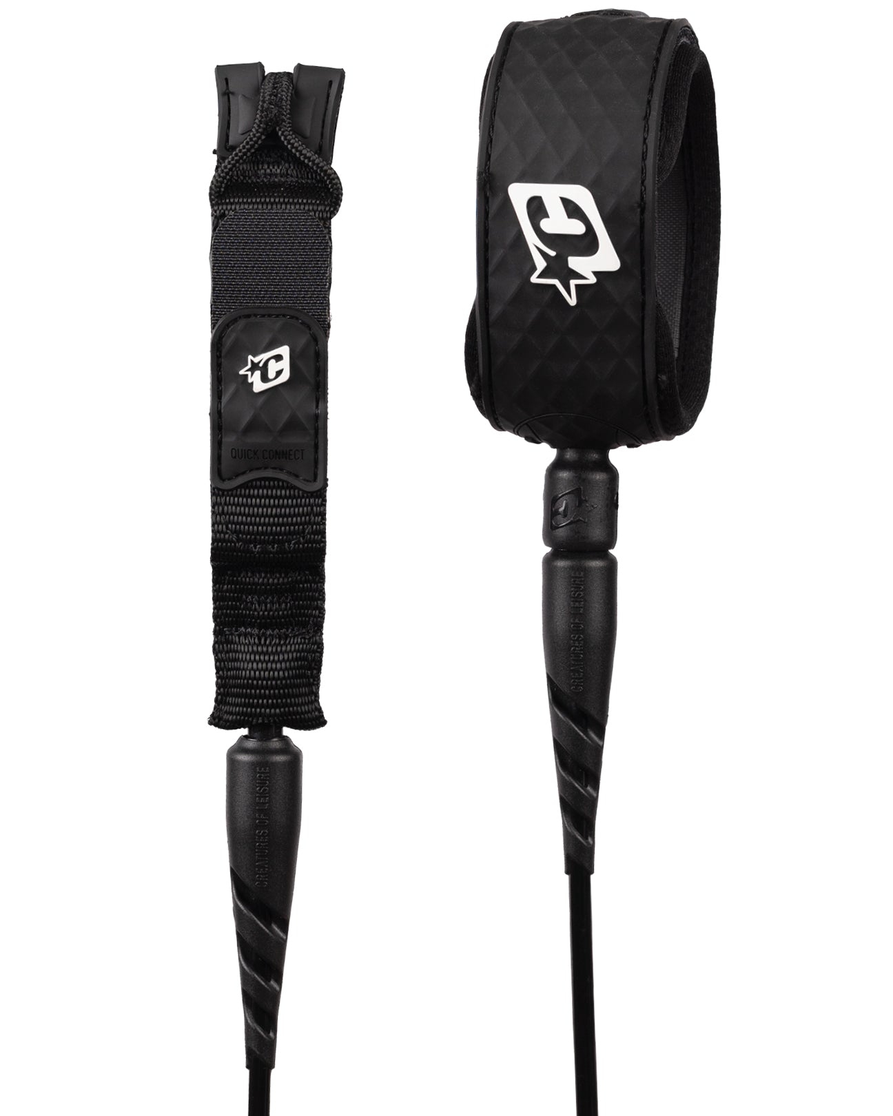 Reliance 2.0 Lite Duty 6 : Black Silver - 6 Ft