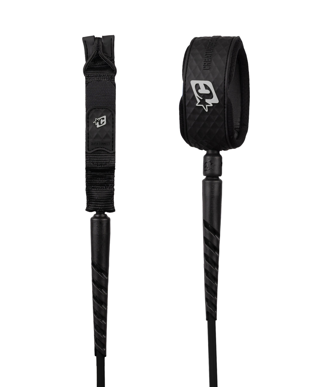 Reliance 2.0 Longboard Standard Duty Ankle 9 : Black Silver - 9 Ft