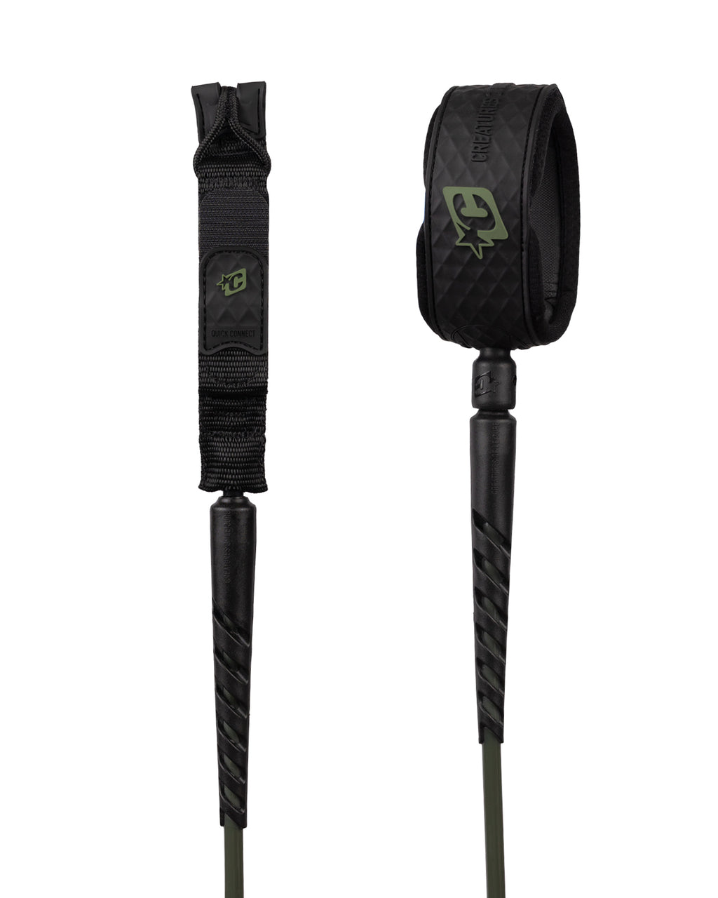 Reliance 2.0 Longboard Standard Duty Ankle 9 : Military Black - 9 Ft
