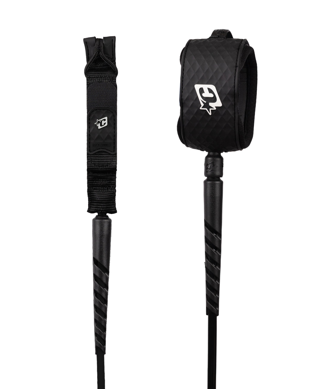 Reliance 2.0 Slim Fit Longboard Standard Duty Ankle 9 : Black White - 9 Ft