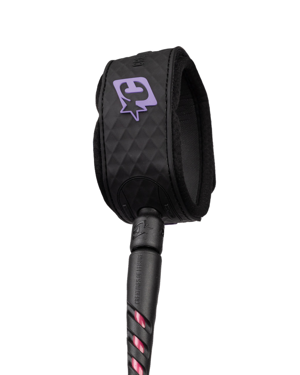 Reliance 2.0 Medium Duty 6 : Bubblegum Twist Black - 6 Ft