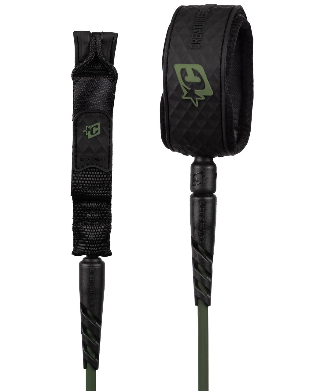 Reliance 2.0 Medium Duty 6 : Military Black - 6 Ft