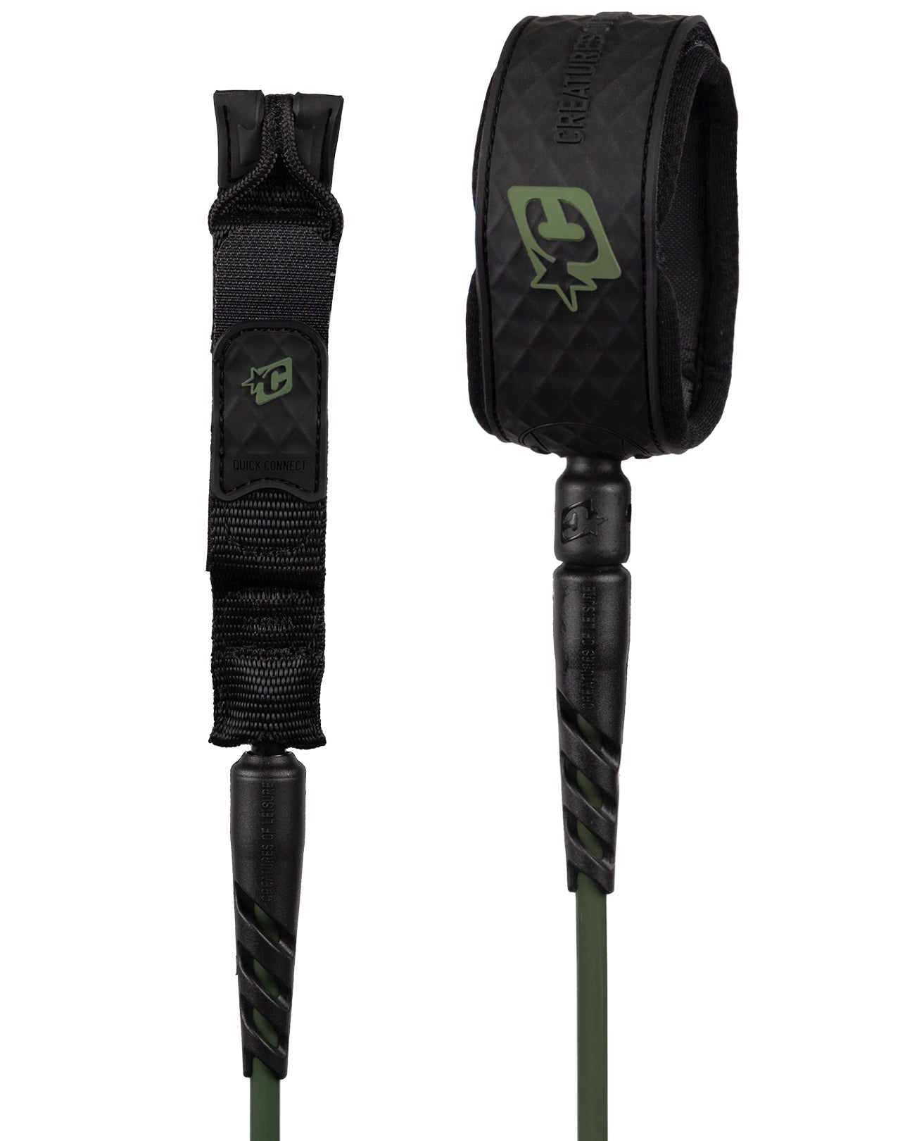Reliance 2.0 Medium Duty 6 : Military Black - 6 Ft