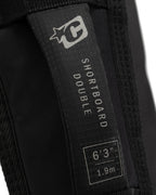 Shortboard Double Black Silver : Black Silver - 6'3